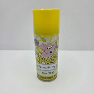 Goofy String Gross Spray String 1.8oz Yellow Party Favor Gag Gift Prank Toy